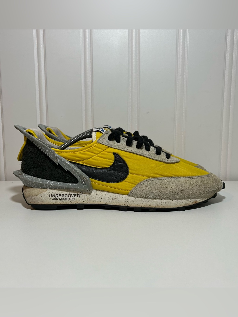 Nike daybreak Undercover jun Takahshi Yellow Black grey Retro Running Sneaker